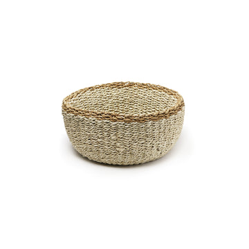 Rope Round Basket - L